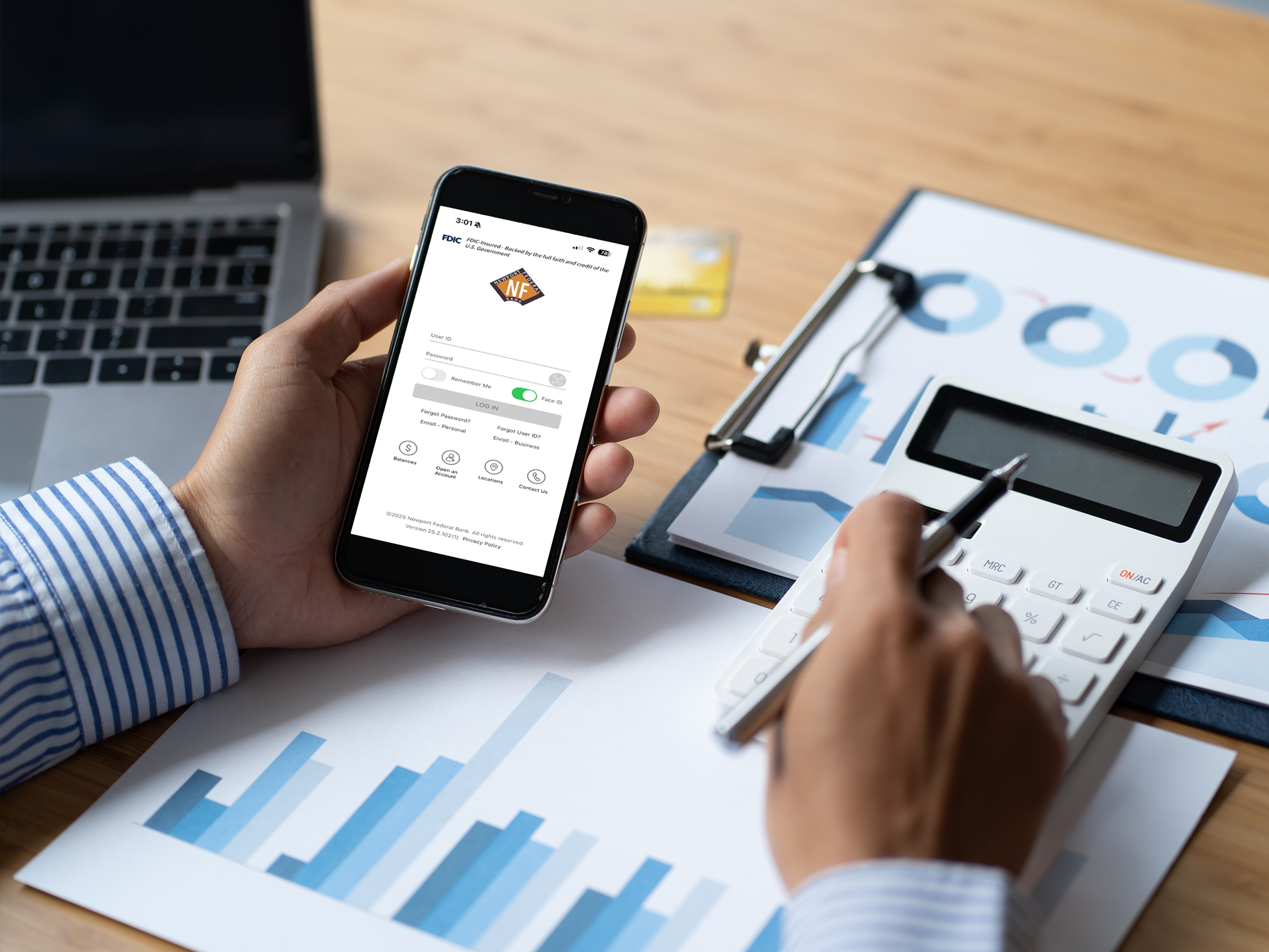 Online banking image